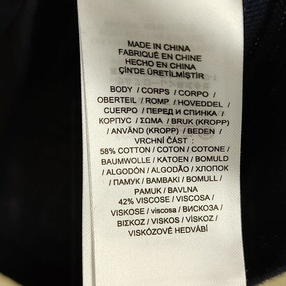 Lauren Ralph Lauren Mixed Stripe Long Sleeve Textured Knit Tunic Sweater Top - Picture 7 of 11